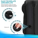 Inflatable Travel Pillows for Airplane, Blow Up Neck Pillow for Sleeping, Airplane Travel Essentials for Long Flight Support Head, Neck and Lumbar, Used for Car/Bus/Train/Office Rest, Adults Kids - Image 5