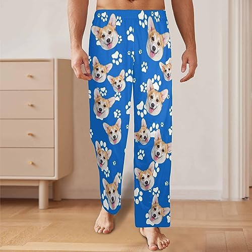 FunStudio Custom Face Pajama Pants with Picture Personalized Photo PJ Bottoms Customized Gifts for Men Women4