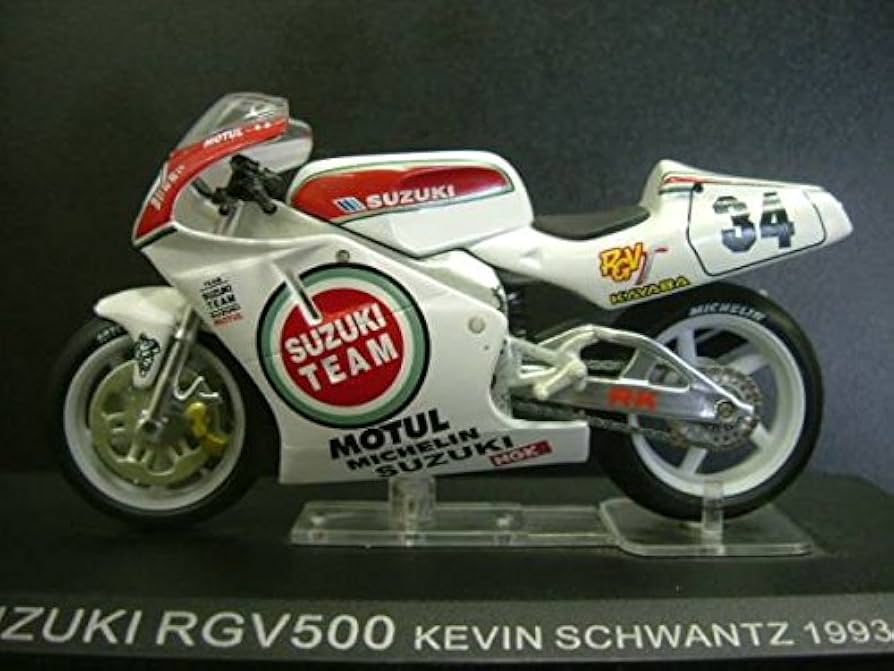 Amazon | IXO/イクソ 1/24スケール スズキ RGV500 1993 ケビン