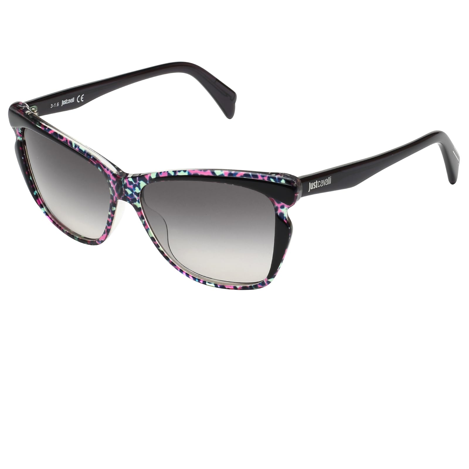 Just Cavalli Gradient Cat-eye Women Sunglasses - (JC738 80B 57 S |57| Brown Color Lens)