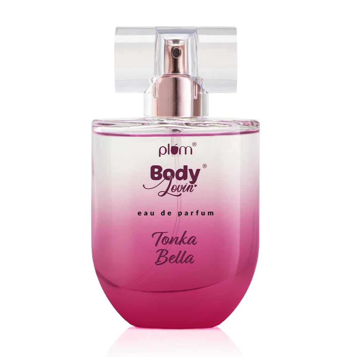 Plum BodyLovin' Tonka Bella Eau De Parfum (Perfume) | Long Lasting & Premium Fruity Floral Fragrance | Luxury Perfume For Women | Raspberry & Orchid Notes | for All Occasions - 50ml
