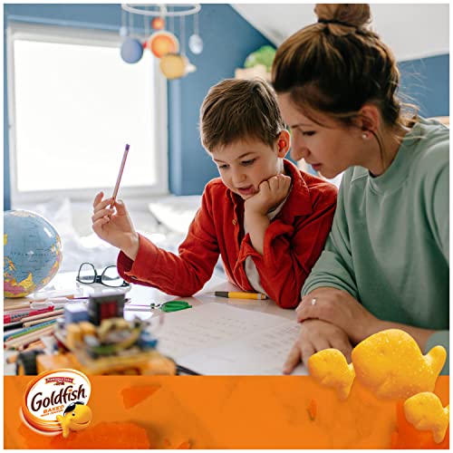 Image of Goldfish Colors Cheddar Cheese Crackers, Baked Snack Crackers, 30 Oz Carton