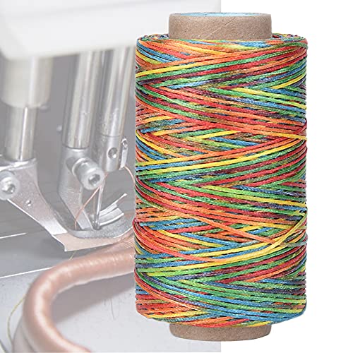 Hilo encerado plano multicolor 250 metros para coser miniatura 4