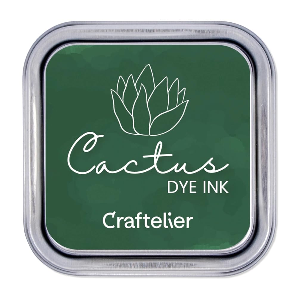 Craftelier Inchiostri A Base Acqua Per Timbri - Scatola Metallica 21 Colori, Per Carta E Cartoncino - Foto 6