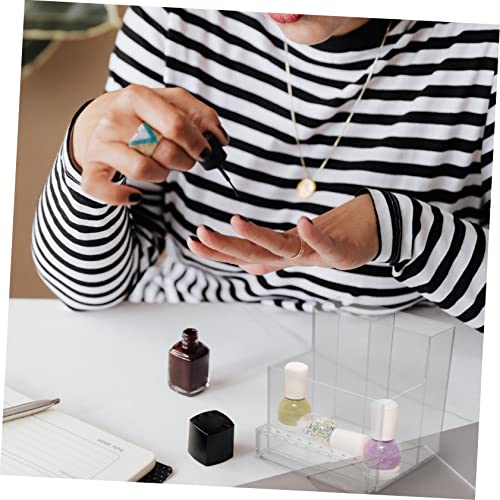 Organizador acrílico para máquina de manicura miniatura 5