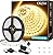 Olafus 32.8ft LED Strip Lights Warm White, Dimmable Soft White Light Strip 3000K with Adhesive Clips, 12V 10M Flexible Led Lights for Bedroom Indoor Kitchen, UL Listed Plug, 600 LEDs 2835