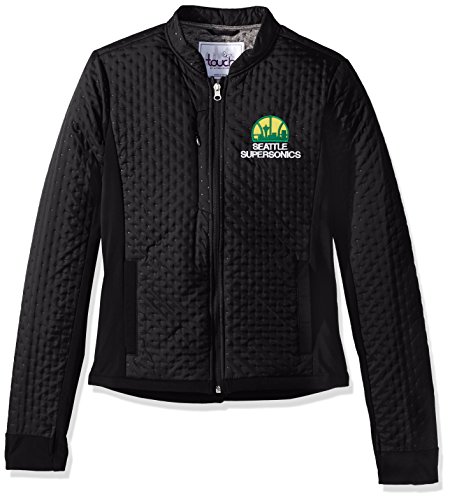 Touch by Alyssa Milano Adult Women NBA Seattle Supersonics, Large, Black