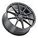 Petrol P4B 18x8 Wheel Rim 5X112 Gloss Black 18