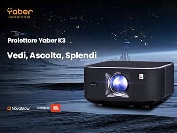 Yaber Projector K3 本体 Amazon.com: Yaber K3 Smart Projector 【1600 ANSI & Google TV