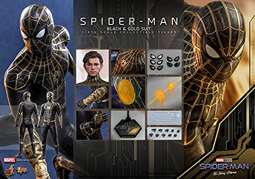 Hot Toys MM#610 1:6 Spider-Man Black & Gold Suit thumb #7