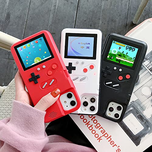 GO-VOLMON Gameboy Case for iPhone 12 Pro Max, Game Console Case for iPhone 12 Pro Max Color Display, Handheld Game Phone Case with 36 Built-in Retro Games Red - Image 5