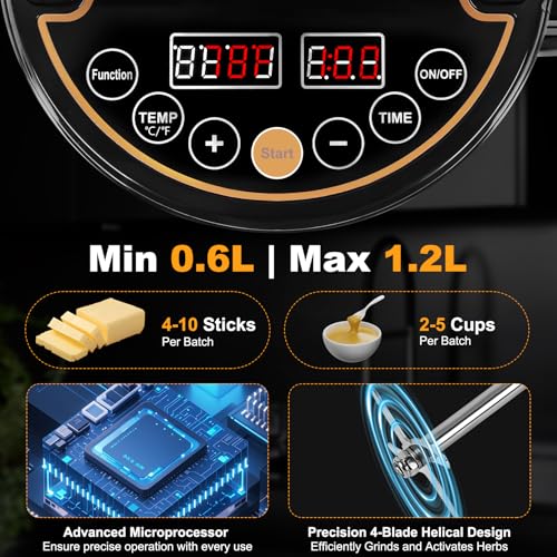 2-in-1 Herbal Decarboxylator Infuser Machine