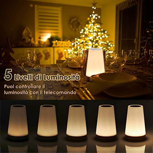 Auxmir Luce Notturna Bambini, Lampada da Comodino