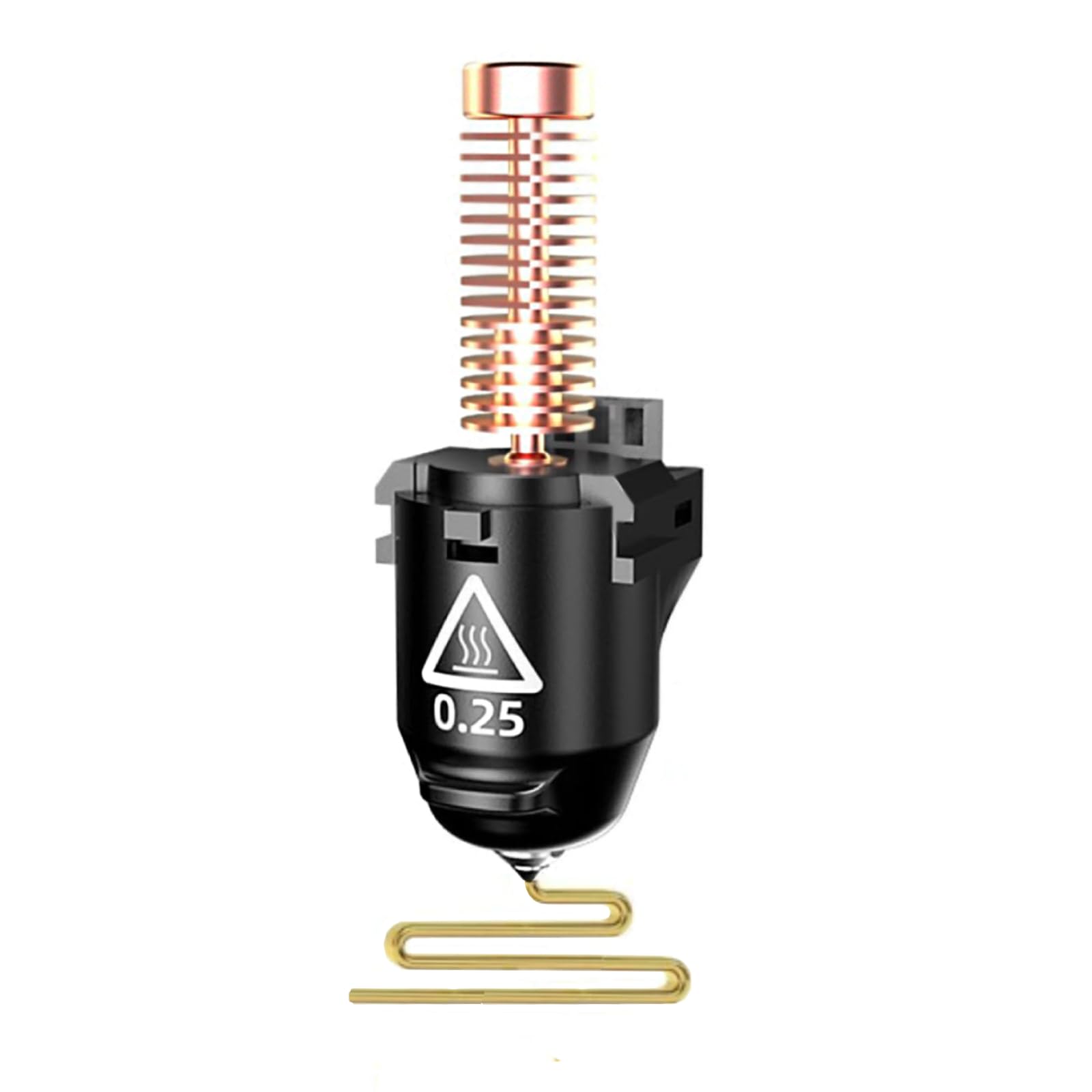 3D Printer Nozzle Accessories for Adventurer 5M /5M Pro AD5M/AD5M Pro Printer,MODJUEGO Nozzle 280℃ 3D Printer Replacement (0.25mm)