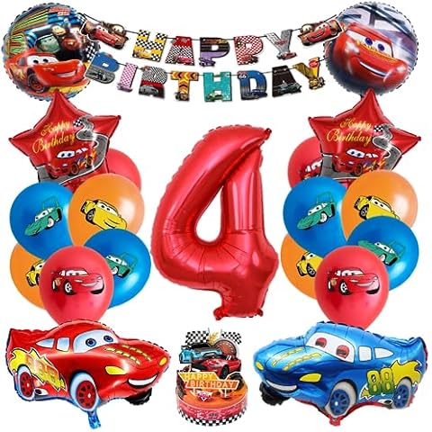 Décoration Anniversaire Cars Menelos Cover