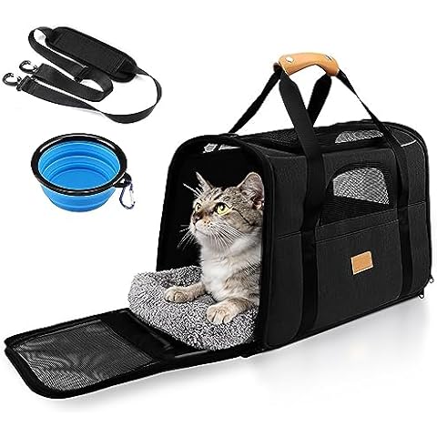 SOKANA Foldable Cat Carrier with Comfort Features Cover