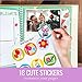 Baby Memory Book for Girls and Boys - First Five Years Photo Album, Baby Scrapbook, Babys First Year Keepsake Journal - Table of Contents & Bookmark - Baby Memories Book Gift Box and Baby Shower Card