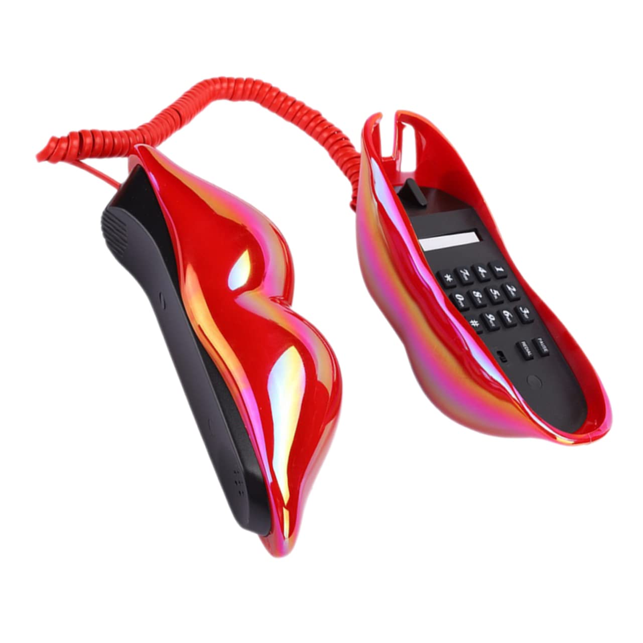 赤い唇モチーフのストラップ ストラップ（相良刺繍・赤） | others