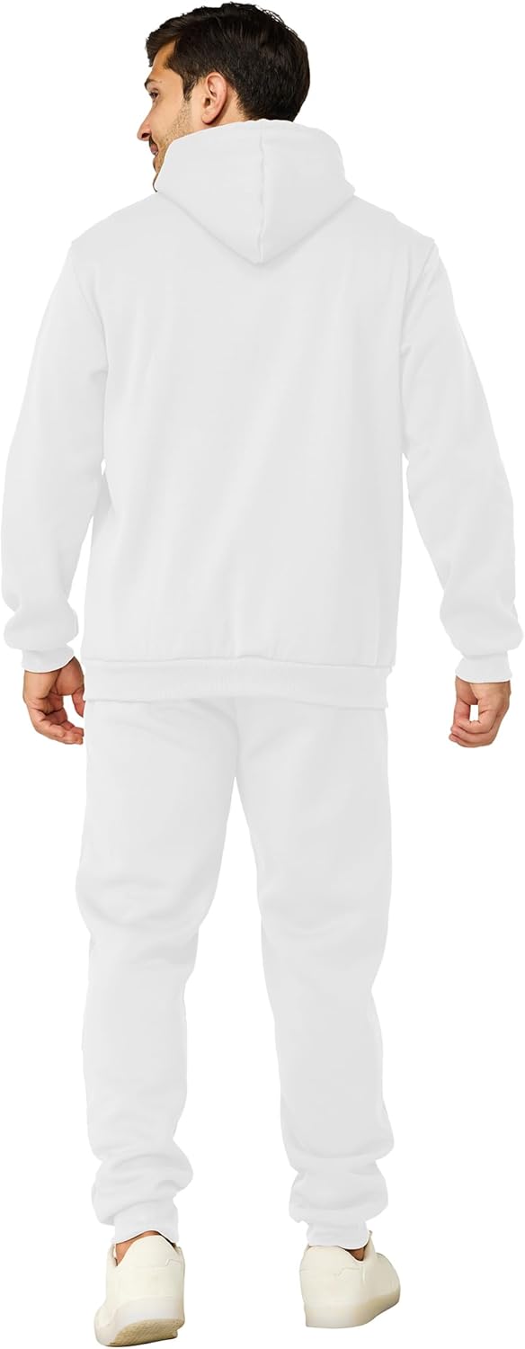 Mens Sweatsuits 2 Piece Casual Full Zip Tracksuits Zip Up Hoodie and Sweatpants Set Athletic Sweat Suits - Image 5