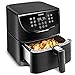 COSORI Friteuse sans Huile 3,5L, Friteuse à Air Chaude avec 11 Programmes, Fonction de Maintien au Chaud & Préchauffage, LED Écran Tactile Minuterie Température Réglable,100 Recettes, sans BPA 1500W