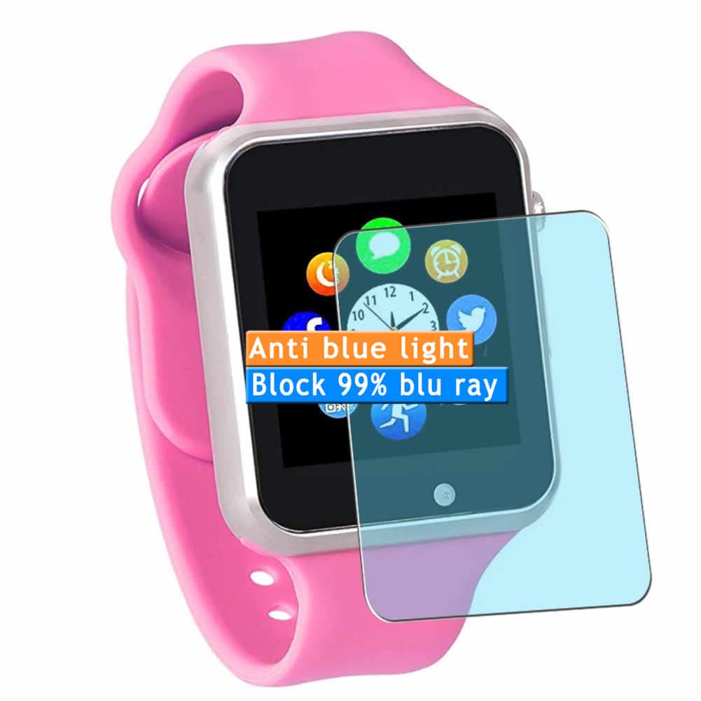 VaxsonVaxson 3-Pack Anti Blue Light Screen Protector, compatible with Funntech/Janker A1 1.54" smartwatch TPU Film Protectors Sticker [ Not Tempered Glass ]