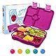 schmatzfatz BPA-Freie Lunchbox Kinder, Bento Box Kinder, Brotbox für Mädchen & Jungen, Snackbox, Perfekt für Schule, Kindergarten & Ausflüge (Lila)
