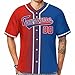 Zaanga Custom City Button Down Baseball Jersey Gift Fans Printed Team Name Number Logo Fashion Hip Hop Softball Shirt for Men