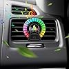 Car Diffuser Air Freshener Atmosphere Light, Smart Car Air Freshener With Led, Airoutlet Perfume LED Light, Recharge Automotive Ambient Lighting Music Luminous Vibration Rhythm Fragrance Lamp #3