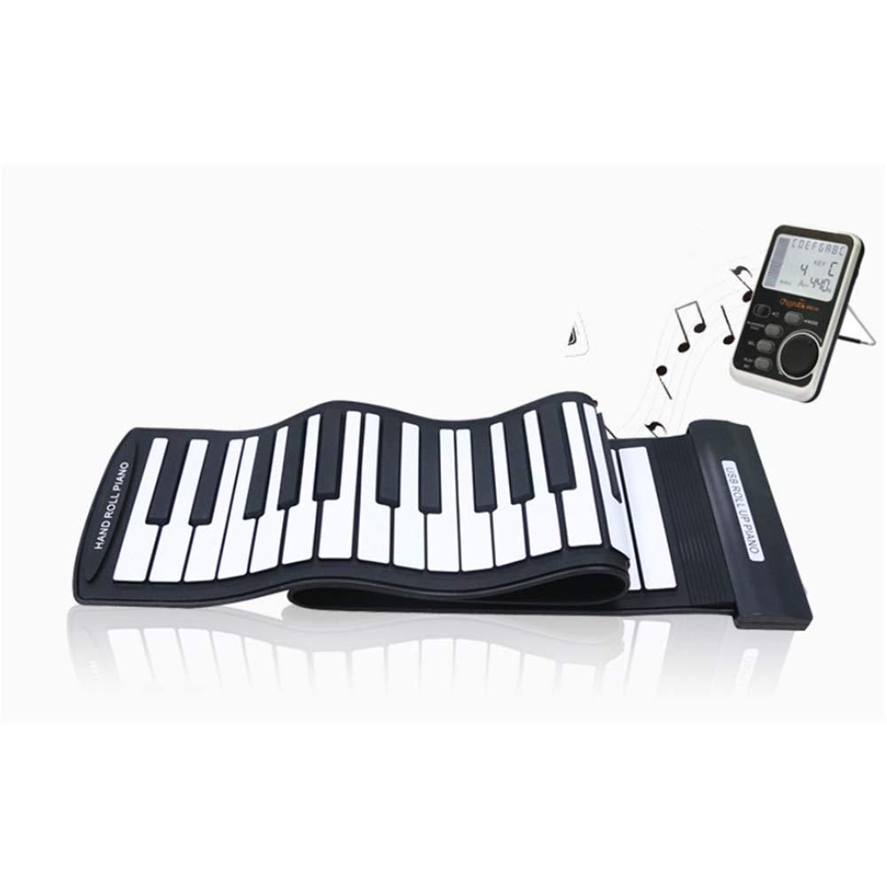 美品　ロールピアノ　デジタルアンサンブルシリコンピアノ Amazon.co.jp: ロールピアノ 88鍵盤 電子ピアノ 2つのスピーカー