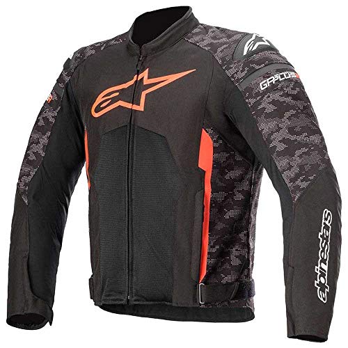Alpinestars T-GP Plus R v3 Air Jacket (Medium) (Black/CAMO/RED Fluo)