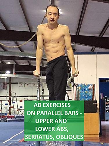 Ab Exercises on Parallel Bars - Upper and Lower Abs, Serratus, Obliques