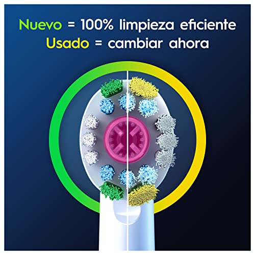 Miniatura 4 de Oral-B 3D White Cabezales de Recambio Originales, Blanco, Pack de 10