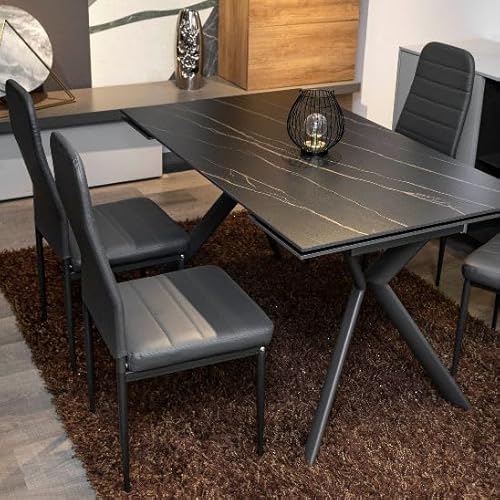 San Marco Sedie cucina e living Eleonora grigie in...