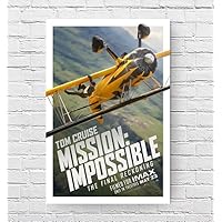 未使用　公式　ミッションインポッシブル　トムクルーズ　A3ポスター　ポスター トム・クルーズが1作目のポスター再現「ミッション