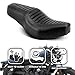 VASTMT One-Piece Driver and Passenger Seat with Striped Pattern Stitching Compatible with Rebel300 Rebel 500 CMX 300 CMX 500 2017-2025