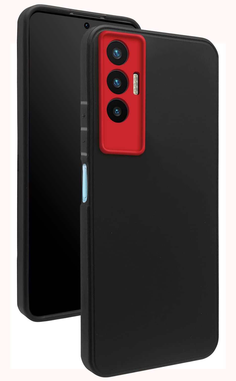 Jkobi Back Cover Case for Tecno Pova 5G (Camera Protection | Soft Matte Finish | Tactile Button Cushions | Professional Slim |Black)