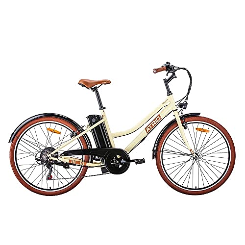 Bicicleta Elétrica Miami Aro 26 Retro 350W 7,8Ah 6V Shimano Atrio - BI208