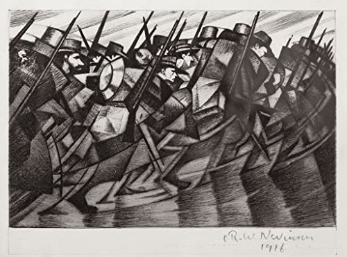 Tableau Toile pour habiller un mur vide peinture Nevinson 60x90cm