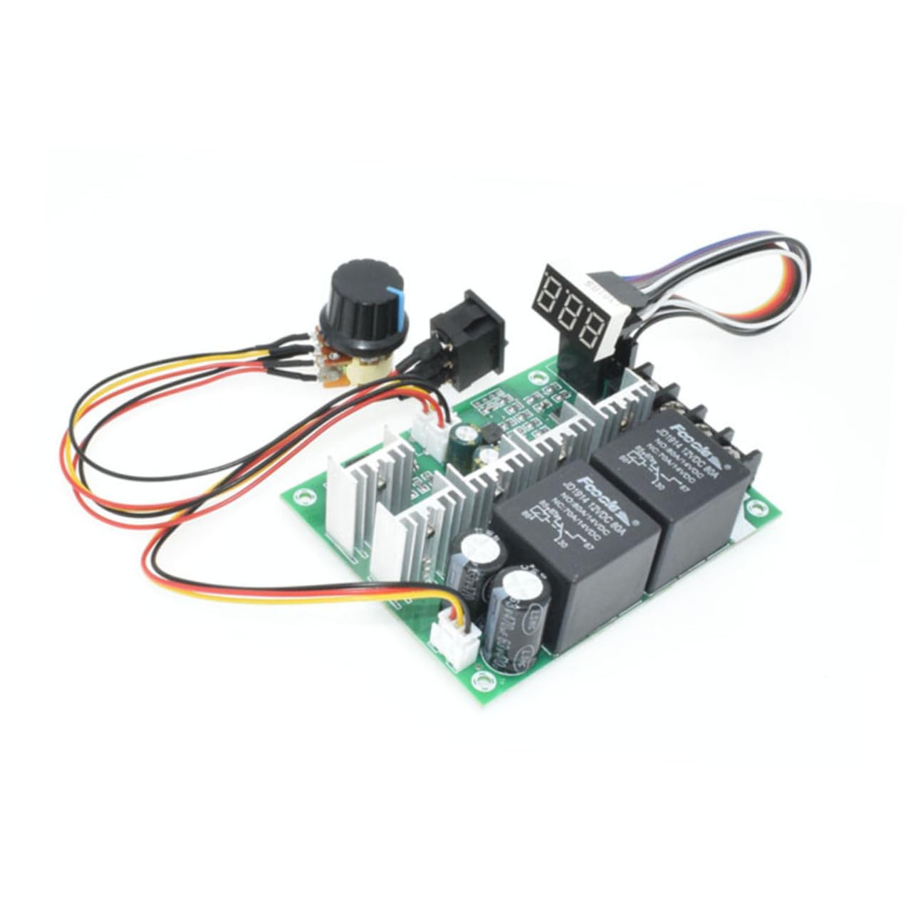 Controlador Pwm Motor Regulador Ajustable Reversible para Motores Pequeños Aptos Industrial