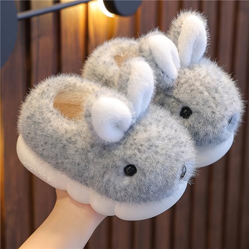 Cute Women's Rabbit Slippers - Warm & Plush, Cartoon Design, Perfect for Winter & Indoor/Outdoor Use2