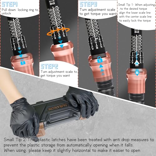 DURAXION Torque Wrench 1/4-Inch Drive