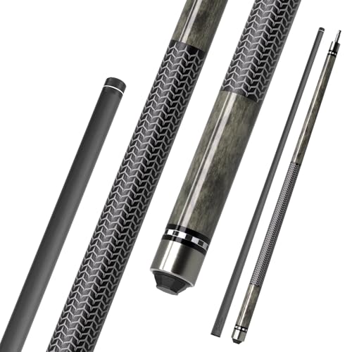 Taco de billar carbono 58" 2 piezas profesional miniatura 1