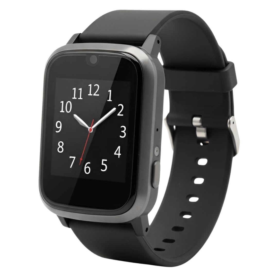 KUUS. S5 Notruf Uhr mit Sturzerkennung - Notrufknopf für Senioren - GPS Tracker Senioren mit Ortung. Senioren Smartwatch mit SIM Karte ohne Handy - Demenz Uhr Hilfsmittel Notfallarmband Erwachsene