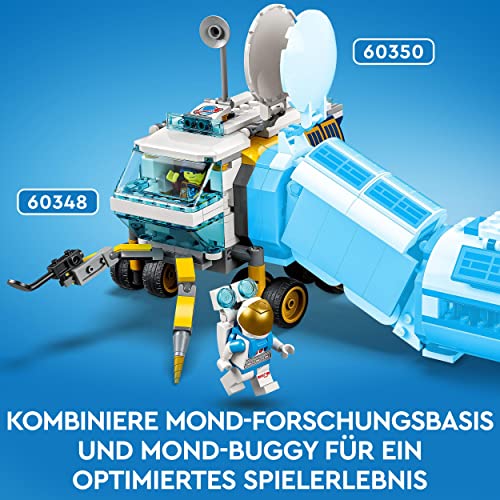 LEGO 60348 City Mond-Rover Weltraum-Spielzeug ab 6 Jahre für Mädchen und Jungen mit Astronauten-Minifiguren aus der LEGO… – Bild 7
