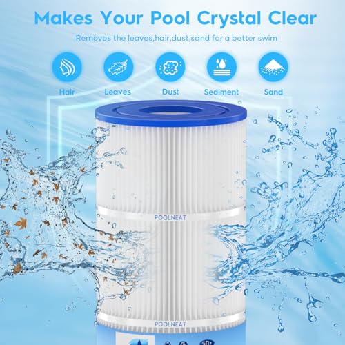 Image of Jandy CL460 Pool Filter Cartridge Replacement for CV460,PJAN115,C-7468,FC-6410,FC-0810,115sq.ft,4Packs-Upgraded Material