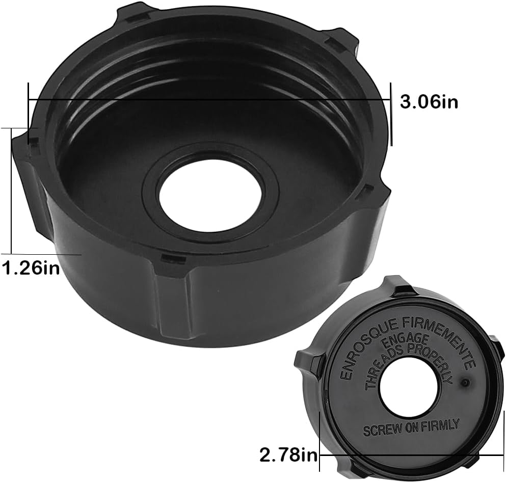 Replacement parts 5-Cup Square Glass Jar with blade Assembly,Compatible with Oster Blenders