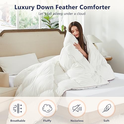 Consejos y comparativas para Comprar Edredones de plumas listamos los 10 mejores. 20 Imagen adicional