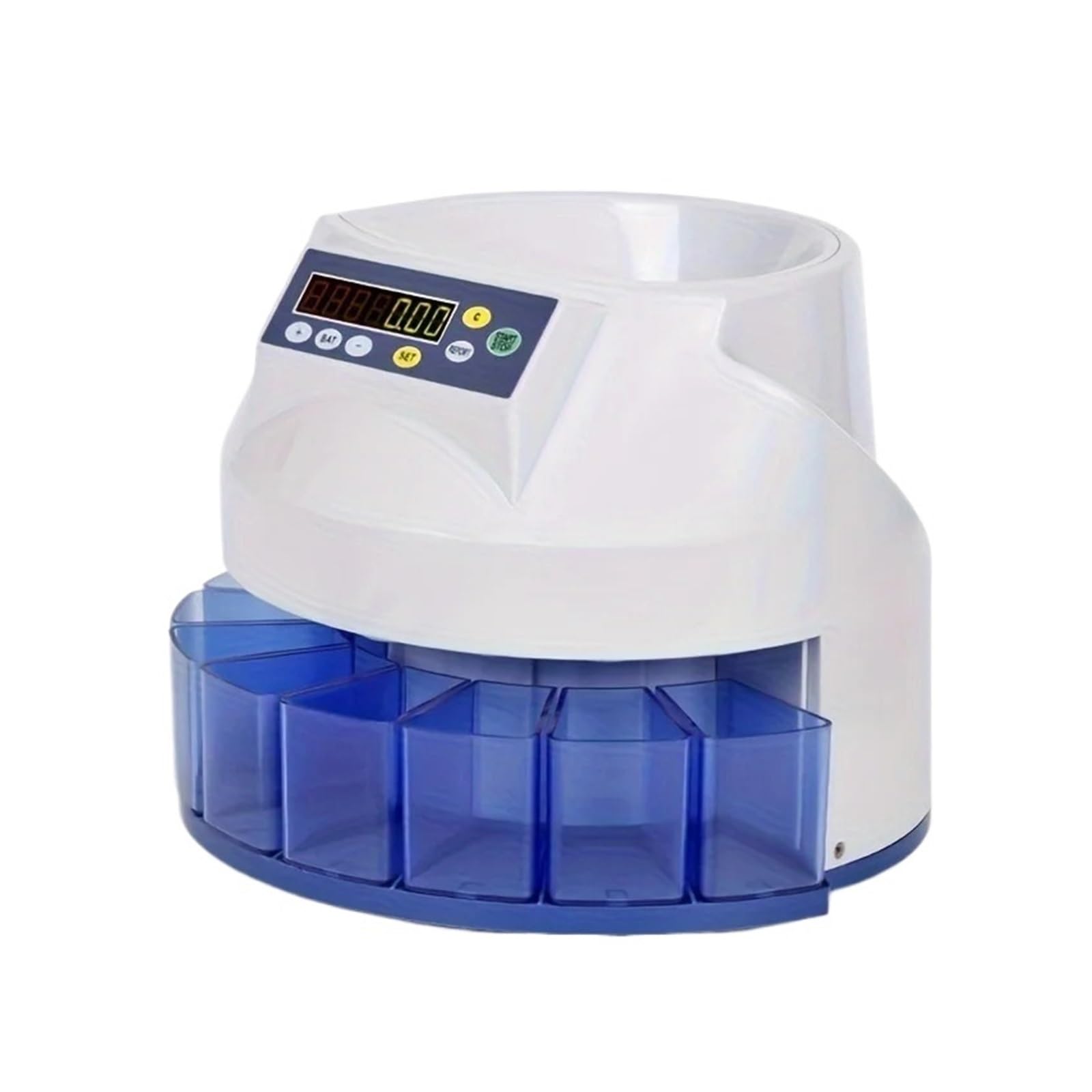 Selezionatore e contatore elettronico di monete for USD, personalizzato con visualizzazione valore quantità,Rilevamento preciso