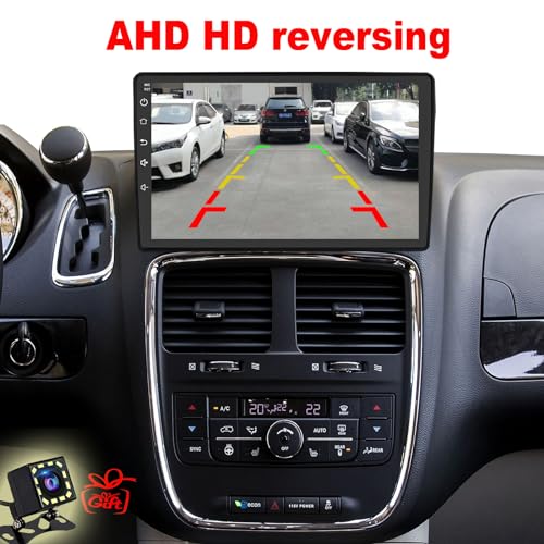 Radio con pantalla táctil QLED 8 Core para Dodge Grand Caravan y Chrysler miniatura 4