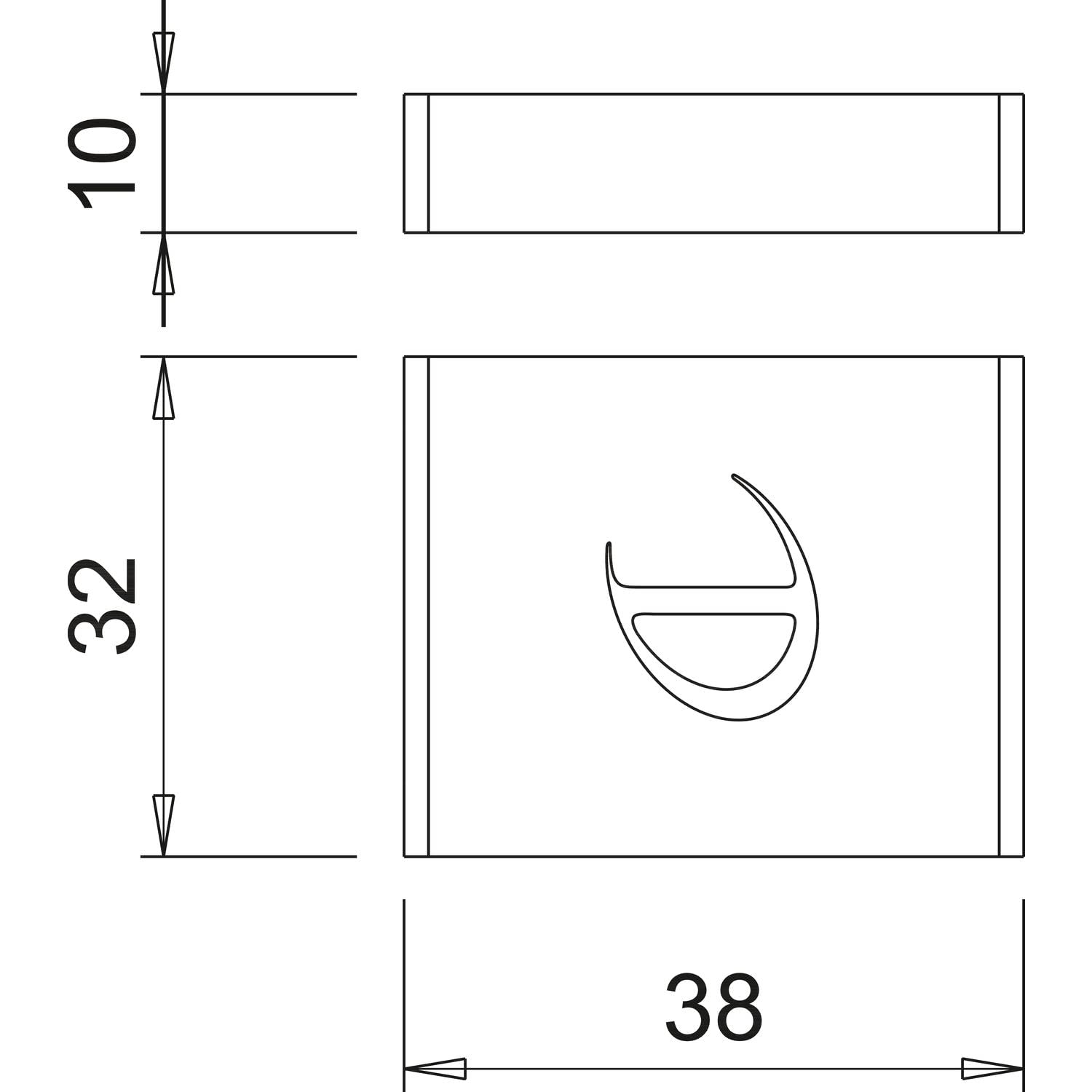 DOMUS LINE Interruttore per porta a infrarossi Dotti-IR con sensore a 2 funzioni, 12/24 V/DC, 36/72 W